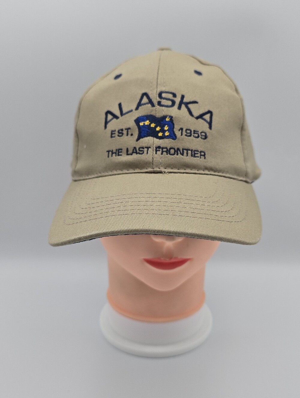 Alaska Est 1959 The Last Frontier Adjustable Snapback Hat